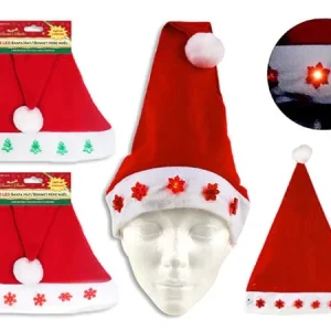 SANTA CLAUS HAT 5-LED