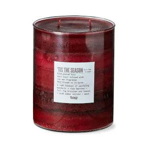 TIS THE SEASON SCENTED CANDLE WIDE